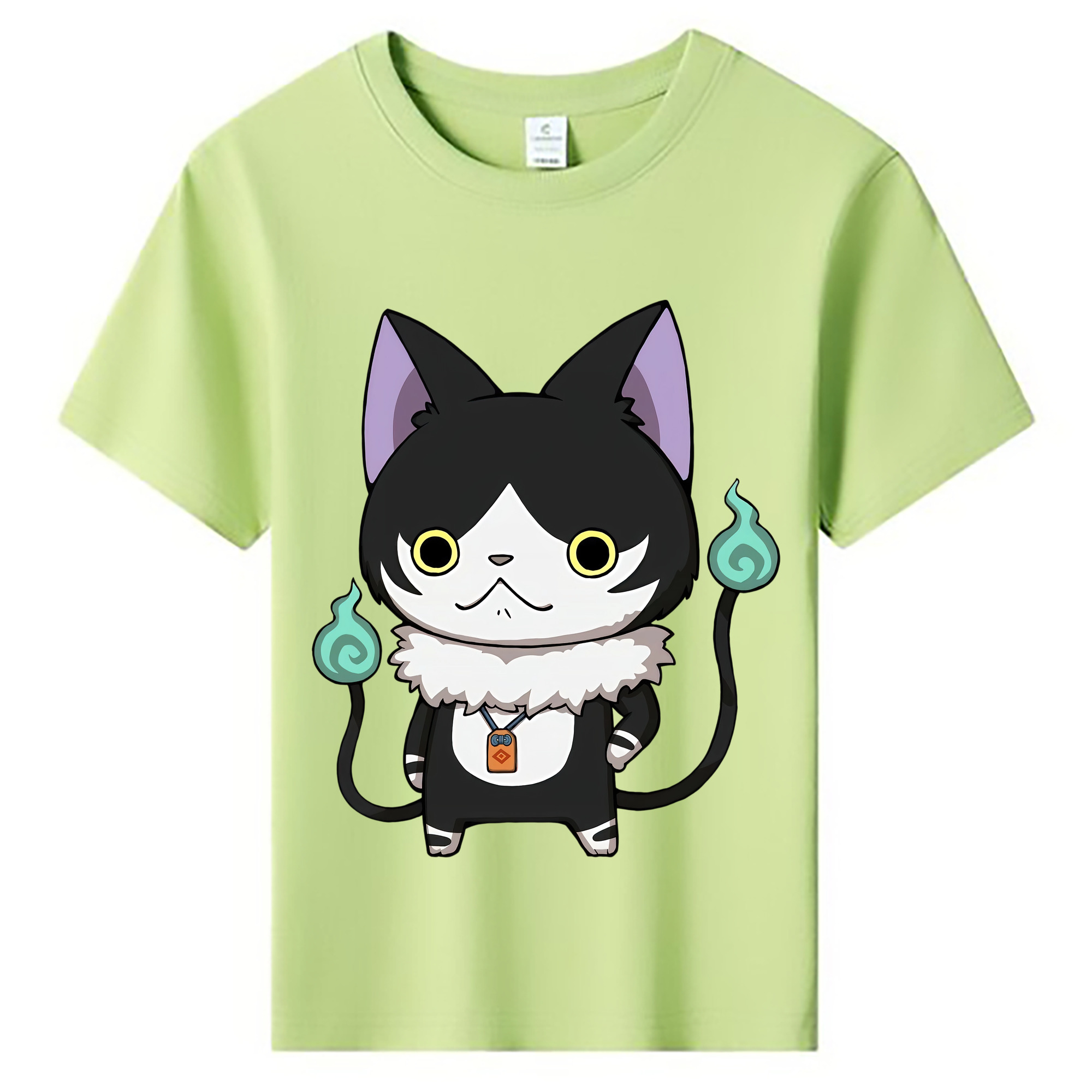（画像用） 妖怪ウォッチ Yo-kai Watch 綿100％キッズTシャツ（フロントプリント）